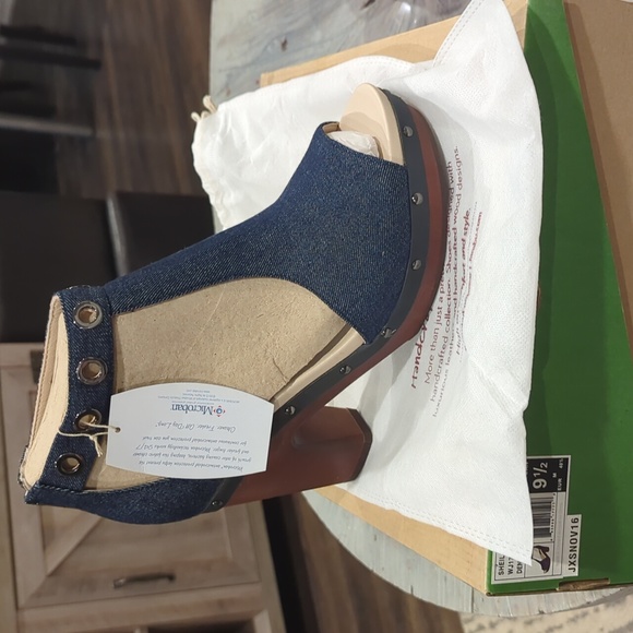NWT Jambu Denim Sheila Heels - Picture 3 of 9
